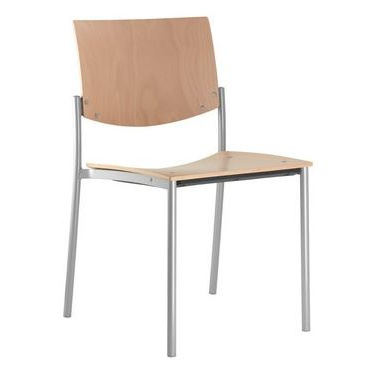 Konferenční židle SEANCE 092-N2, kostra šedá