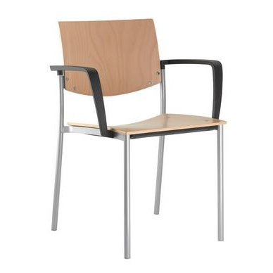 Konferenční židle SEANCE 092-N1 BR-N1, kostra černá