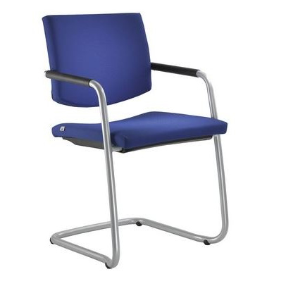 Konferenční židle SEANCE 096-KZ-N2, kostra šedá