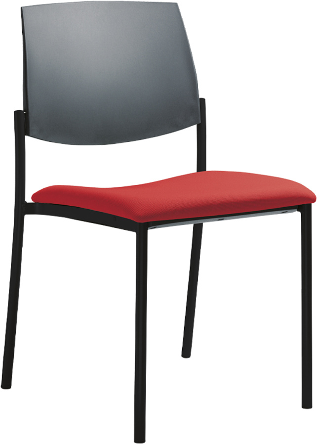 Konferenční židle SEANCE ART 190-N1, kostra černá
