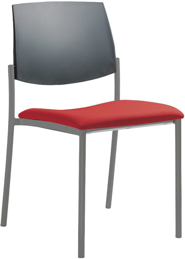 Konferenční židle SEANCE ART 190-N2, kostra šedá gallery main image