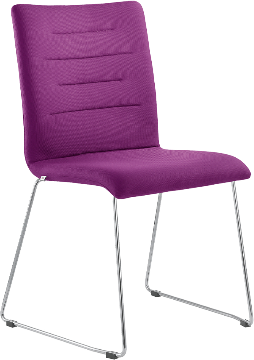konferenční židle OSLO 226-Q-N4, kostra chrom