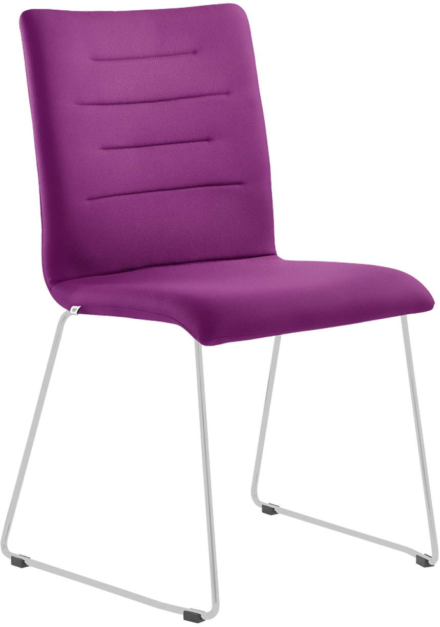 konferenční židle OSLO 226-Q-N0, kostra bílá