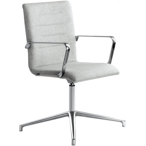 Konferenčná stolička OSLO 227-K-N6, hliník