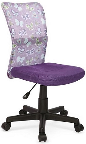 Levně Halmar Dětská židle DINGO - barva fialová