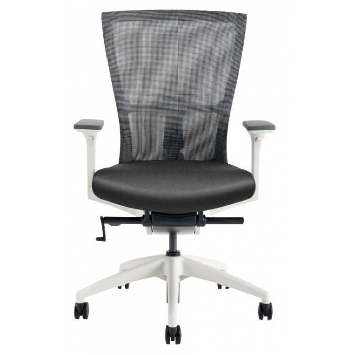 kancelářská židle MERENS WHITE bez podhlavníku