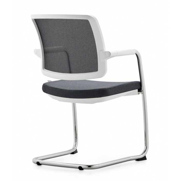 konferenční židle FLEXI FX 1161, bílé provedení