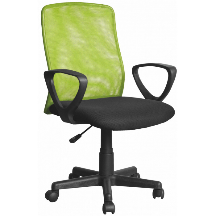 kancelářská židle ALEX černo-zelená