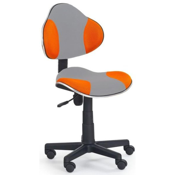 dětská židle FLASH 2 šedo-oranžová