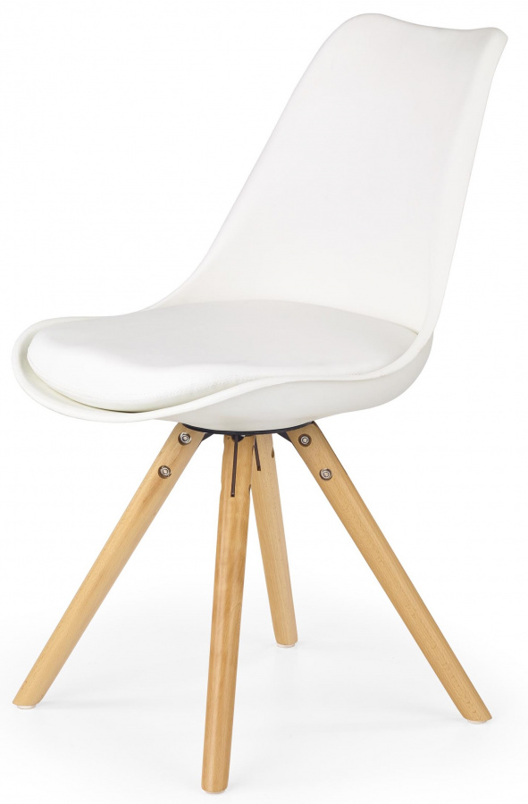 jídelní židle K201 bílá