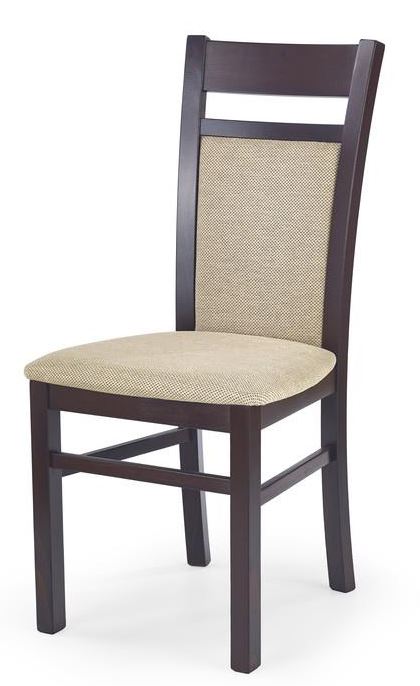 jídelní židle GERARD 2 tm. ořech/torent beige