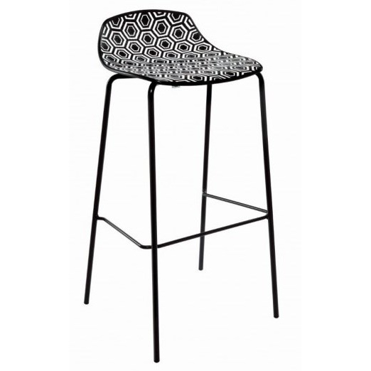 barová židle Amfora NAB - výška sedáku 77 cm