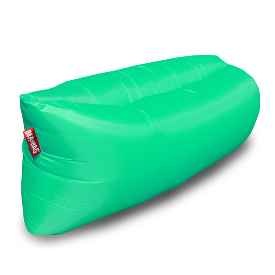 Inflatable sedací vak green