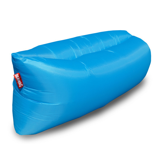 Inflatable sedací vak blue