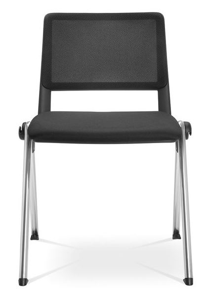 konferenční židle GO! 117-N2, kostra šedá gallery main image