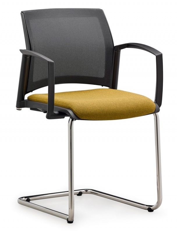 konferenční židle EASY PRO EP 1224, kostra černá