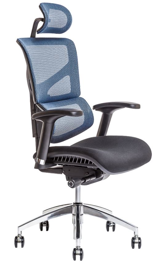 kancelářská židle Merope SP, s podhlavníkem gallery main image