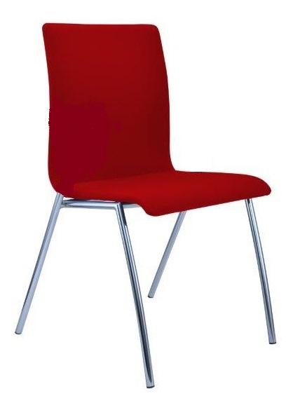 konferenční židle IBIS čalouněná bez područek gallery main image