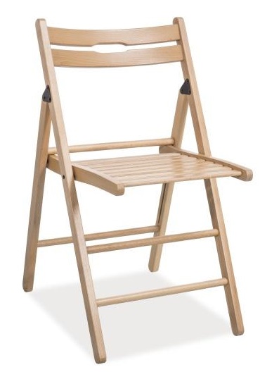 skládací židle SMART PŘÍRODNÍ gallery main image