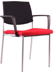Konferenční židle SEANCE ART 193-N1 BR-N1, kostra černá gallery main image