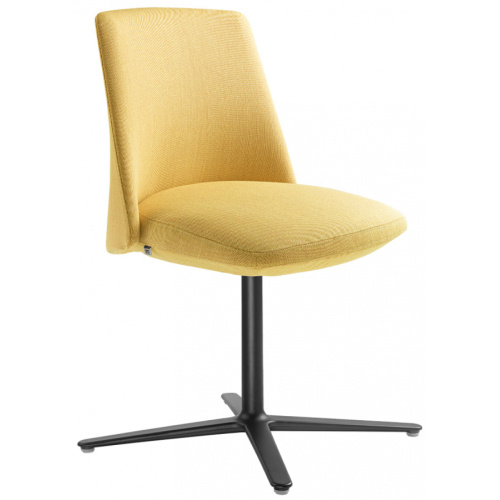 Konferenční křeslo MELODY DESIGN 770, F25-N1, kříž hliník černý