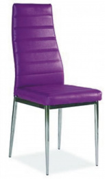 Jedálenská stolička F-261 fialová