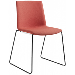 Konferenčná stolička SKY FRESH 045-Q-N1, kostra čierna