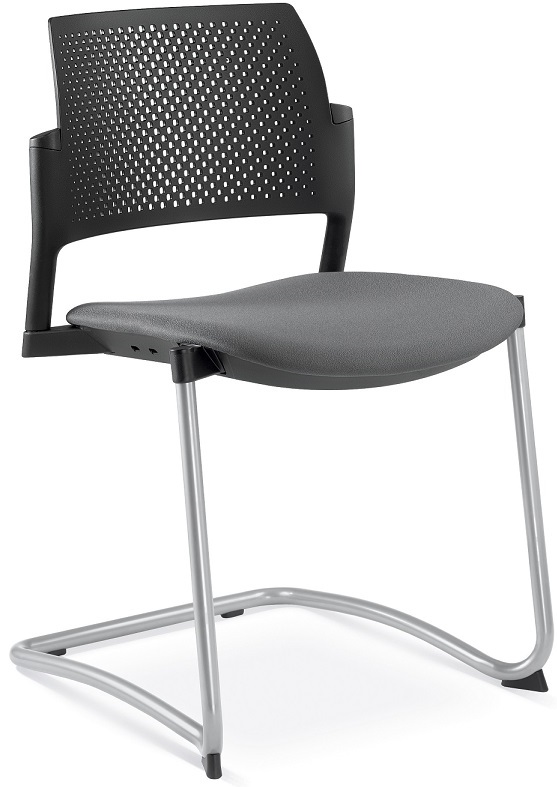 konferenční židle DREAM+ 101BL-Z-N4, kostra chrom gallery main image
