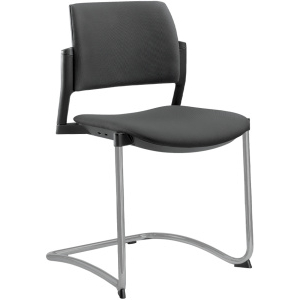 konferenčná stolička DREAM+104BL-Z-N2, kostra šedá