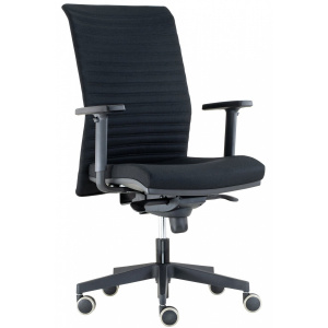 kancelárska stolička REFIRE synchro, skladová BLACK 27