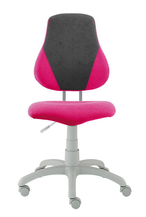 dětská rostoucí židle FUXO V-line růžovo-šedá gallery main image
