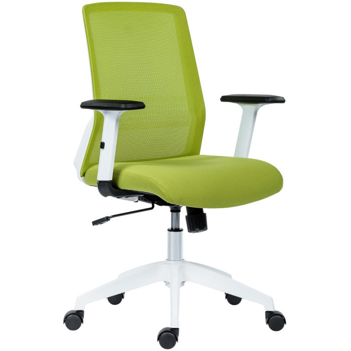 studentská židle Novello White green