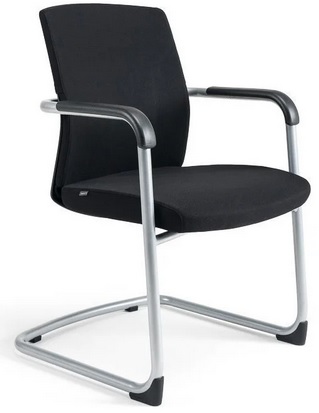 Levně OFFICE MORE konferenční židle JCON BLACK