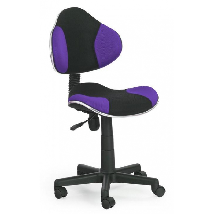 dětská židle FLASH černo-fialová