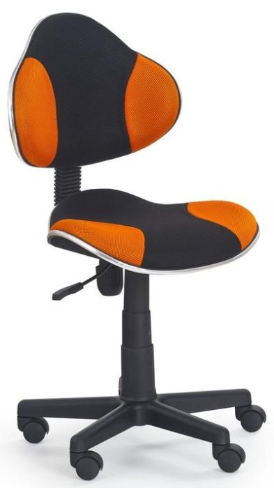 dětská židle FLASH černo-oranžová gallery main image