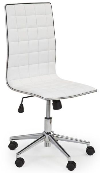 Levně HALMAR kancelářská židle TIROL bílá