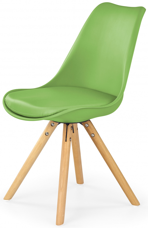 jídelní židle K201 zelená gallery main image