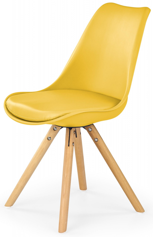 jídelní židle K201 žlutá gallery main image