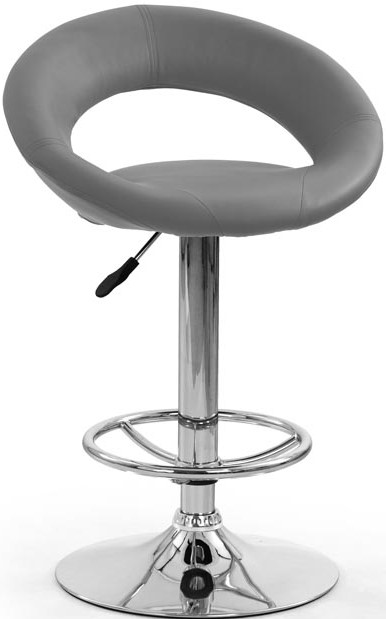 Levně HALMAR barová židle H15 šedá