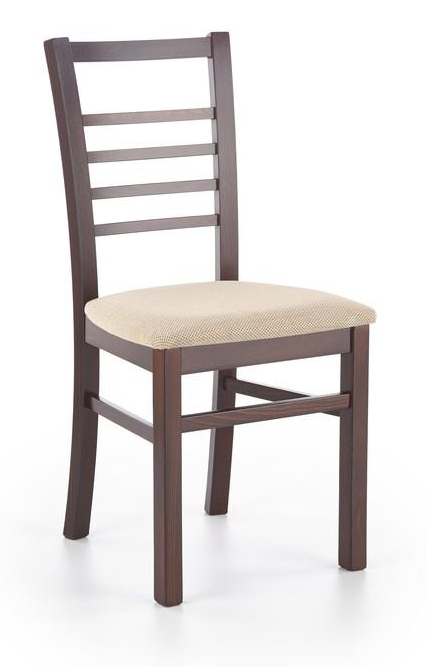 Jídelní židle ADRIAN tmavý ořech/torent beige gallery main image