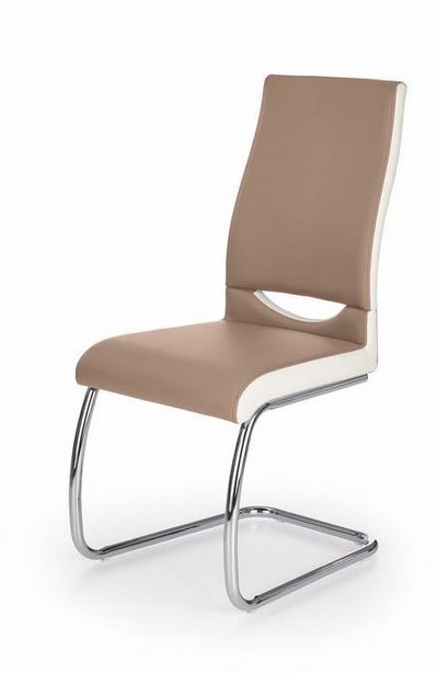 Jídelní židle K259 cappuccino/bílá gallery main image