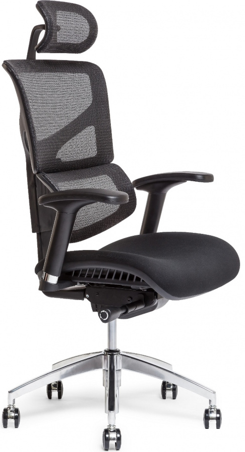 židle Merope černá s podhlavníkem sleva č. SEK1035 gallery main image