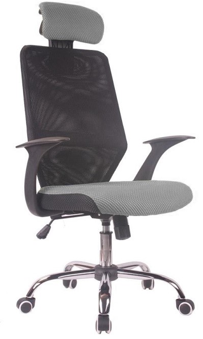 Kancelářská židle REYES NEW, šedá gallery main image