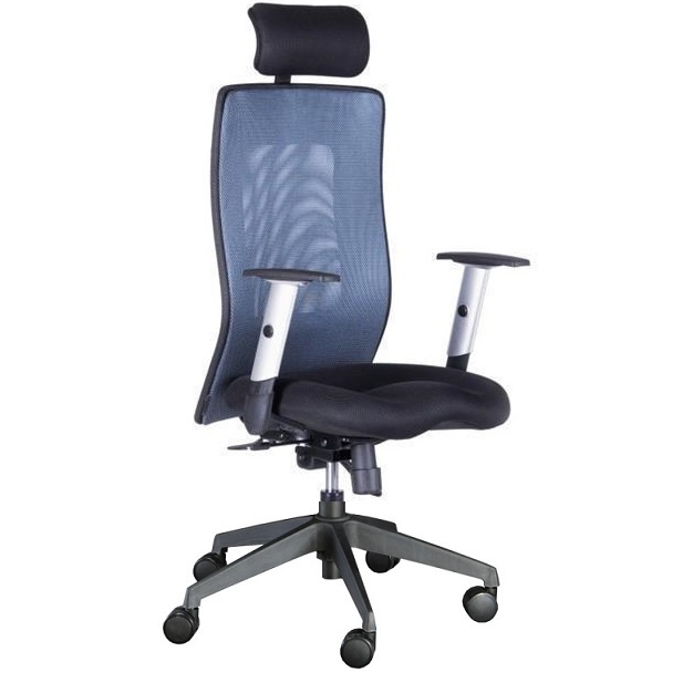 kancelářská židle LEXA XL+3D podhlavník,antracit