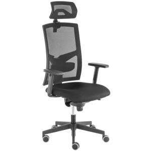 kancelárska stolička GAME ŠÉF s 3D PDH a podrúčkami, BLACK 27