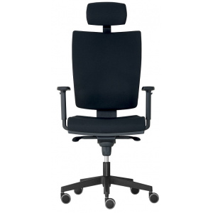 kancelárská stolička LARA VIP s 3D PDH, BLACK 27