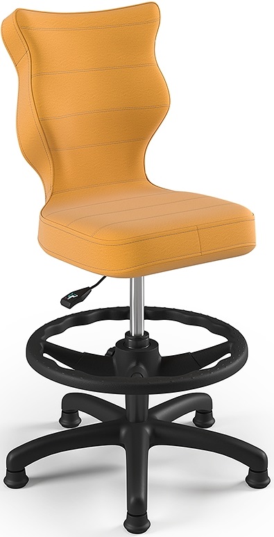 Levně ENTELO Dětská židle Petit Black 3 HC+F s opěrným kruhem