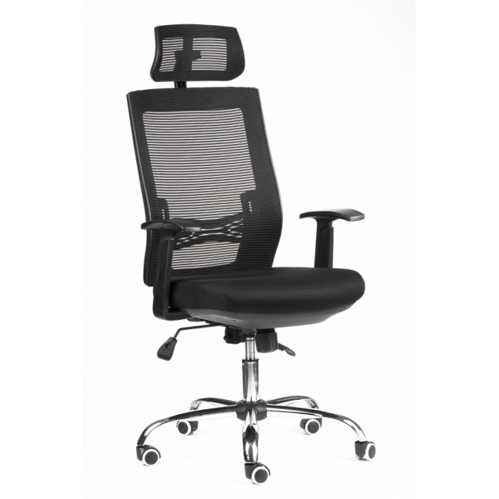 kancelářská židle MARIKA YH-6068H černá, č. AOJ002