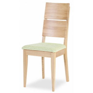 Jedálenská stolička Spring K2 dub masív, látka