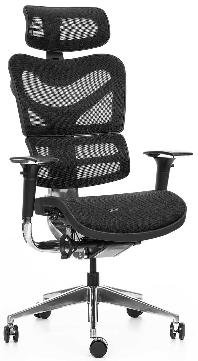 kancelářská židle ARIES JNS-701, černá W-11